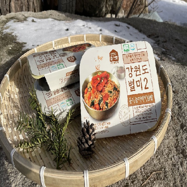 유기농더덕비빔밥 215g X 5개