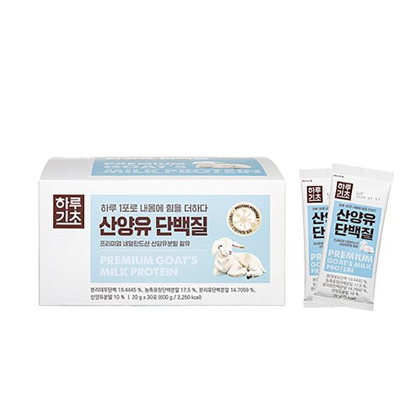 동원 산양유 단백질 600g (20g x 30포)프리미엄 산양분말 하루 한포