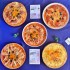 [치팅파티]키토 저당 쉬림프 피자 수제피자 살덜찌는 음식 420g 2~3인분 밀키트