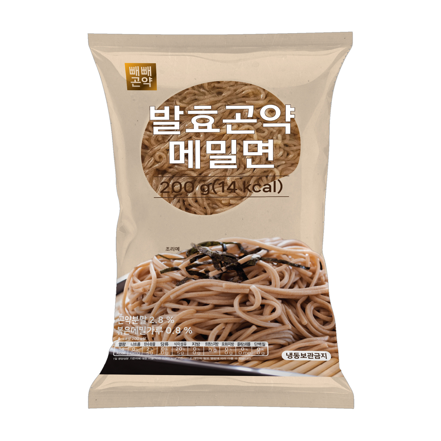 발효곤약 메밀면 30팩