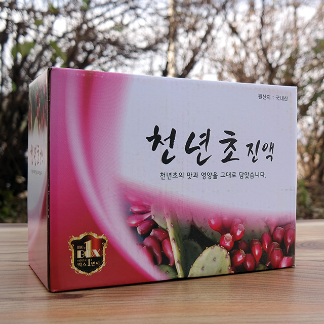 천년초즙 1box (100ml x 60p)